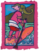 Paddleboard Ganeesh #2 - Sold
