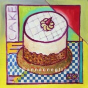 Cake - 16" x 16" - Available