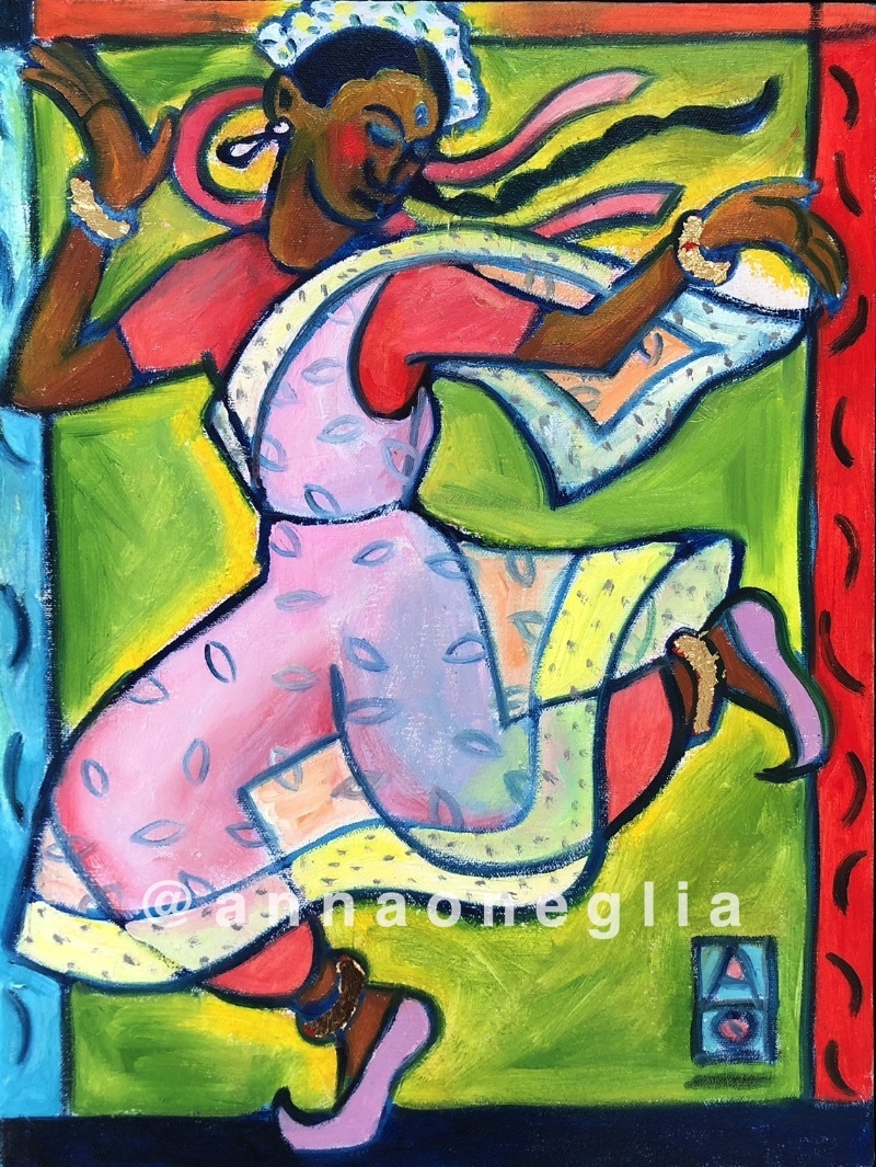 Dancer #1 - 14" x 18" - Available