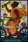 Riding to Enlightenment #3 - 30" x 40" - Sold