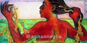 Seaweed in Her Hair - 30" x 18" - Available