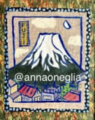 Mt Fuji #23 - 12" x 16" panel - Available