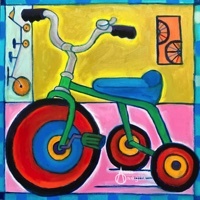 Trike #2- 20" x 20" -Available