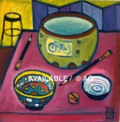 Bowls #3 - 12" x 12" - Available